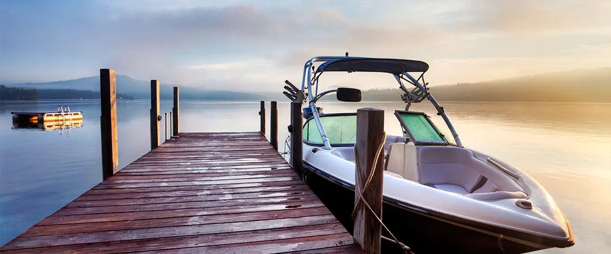 boat near dock