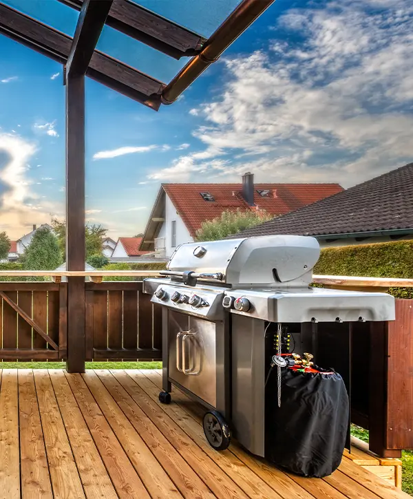 Outdoor Kitchens on Decks in Coats, NC