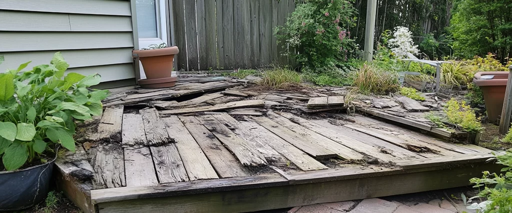 How Pinehurst’s Humidity & Rain Can Destroy Your Deck